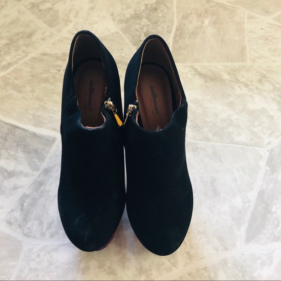 NWOT floral platform heels size 7.5 last one - Picture 6 of 8